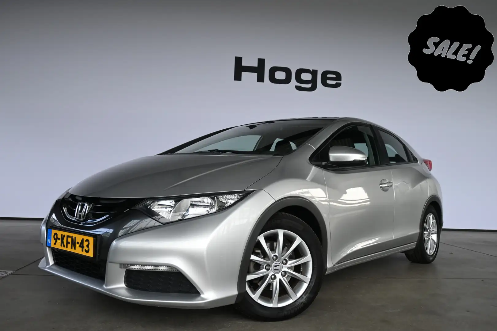 Honda Civic 1.4 Comfort Airco ECC 100% Onderhouden Licht metaa Gri - 1