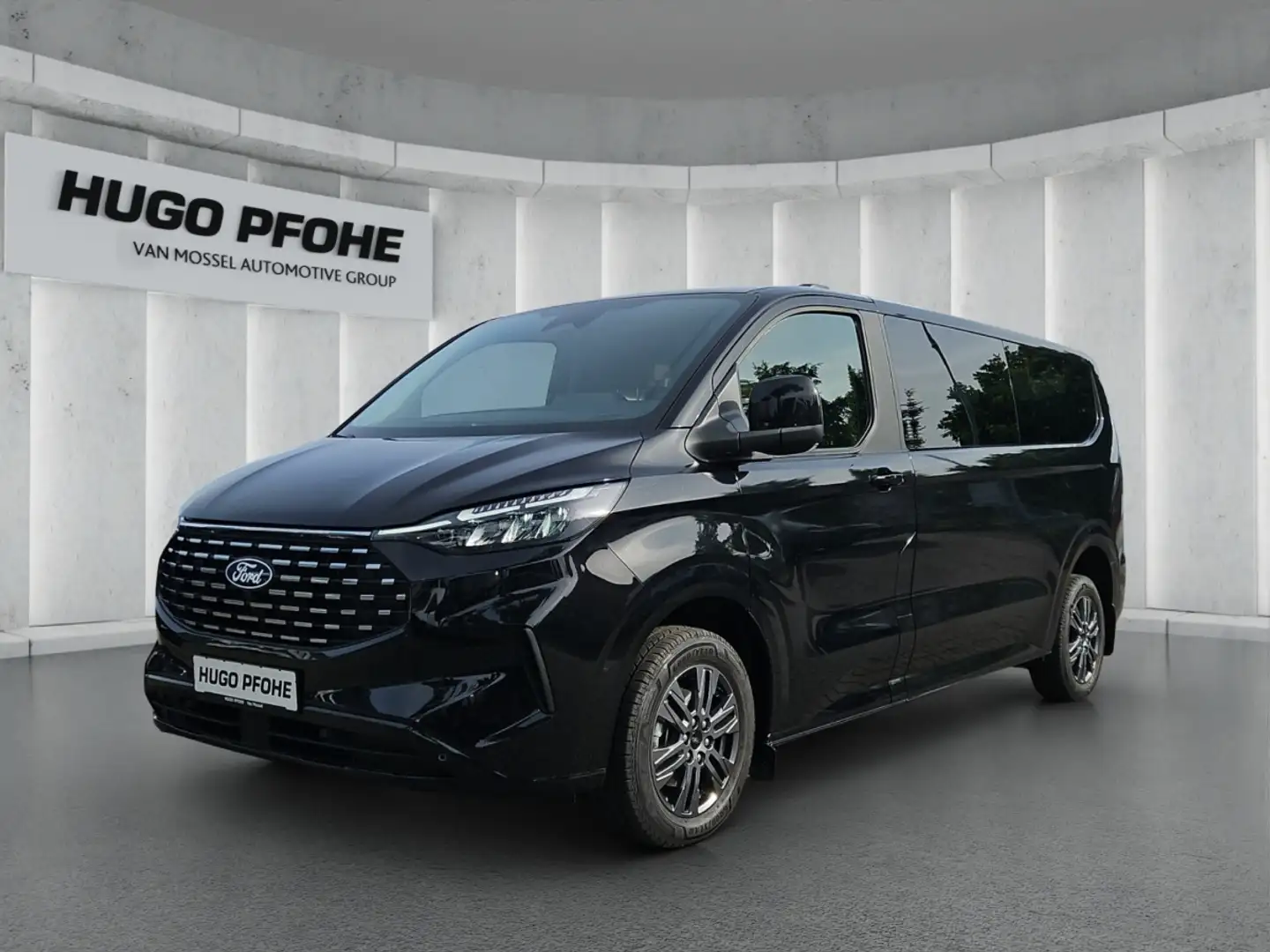 Ford Tourneo Custom Titanium L2 AUT 9-SITZ STD-HEIZ NAV KAM GJR Schwarz - 1