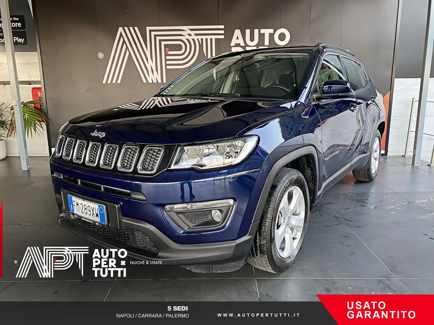 Jeep Compass Compass 1.6 mjt Longitude 2wd 120cv Bleu - 1