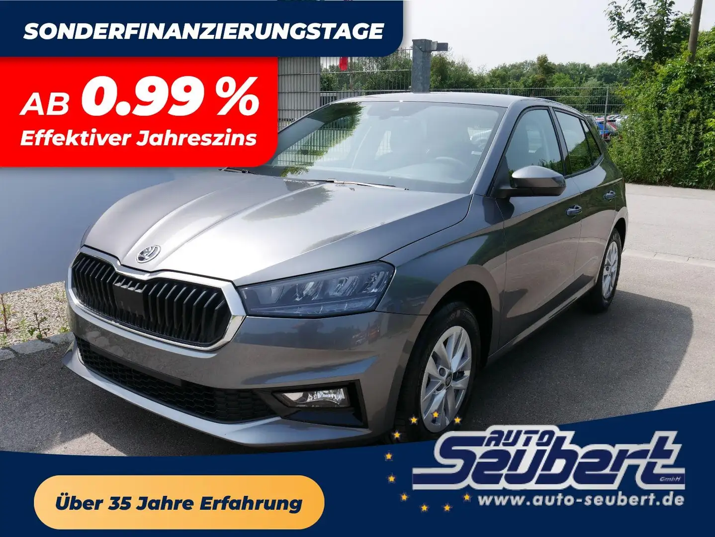 Skoda Fabia Fabia 130 Jahre 1,0 MPI*LED*PDC HI.*RFK*APP-CONNEC Grau - 1