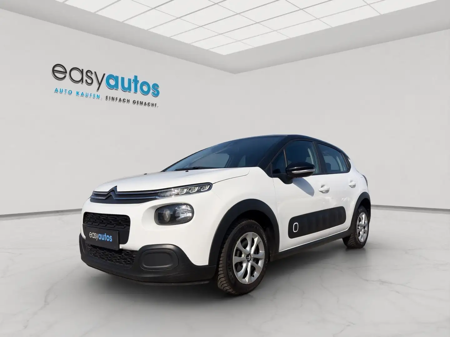 Citroen C3 1.2 PureTech 82 Feel Stop&Start (EURO 6d) Weiß - 1