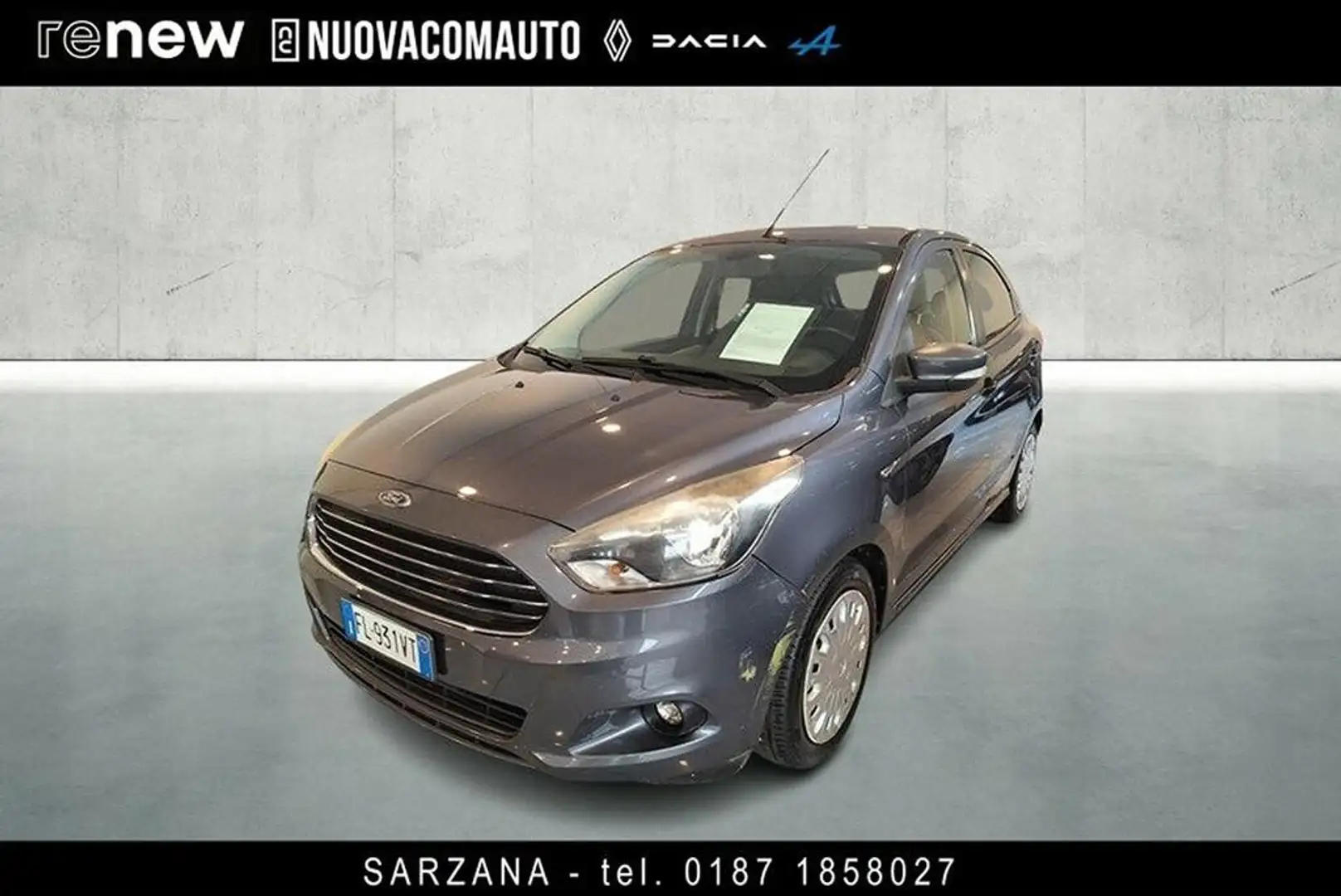 Ford Ka/Ka+ 1.2 Black&White Black Body 85cv Grigio - 1