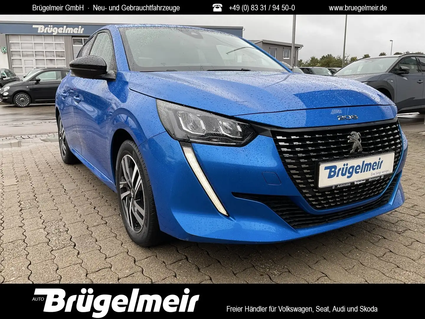 Peugeot 208 208 1.5 BlueHDi 100 Allure+NAVI+MIRROR-LINK+LED Azul - 1