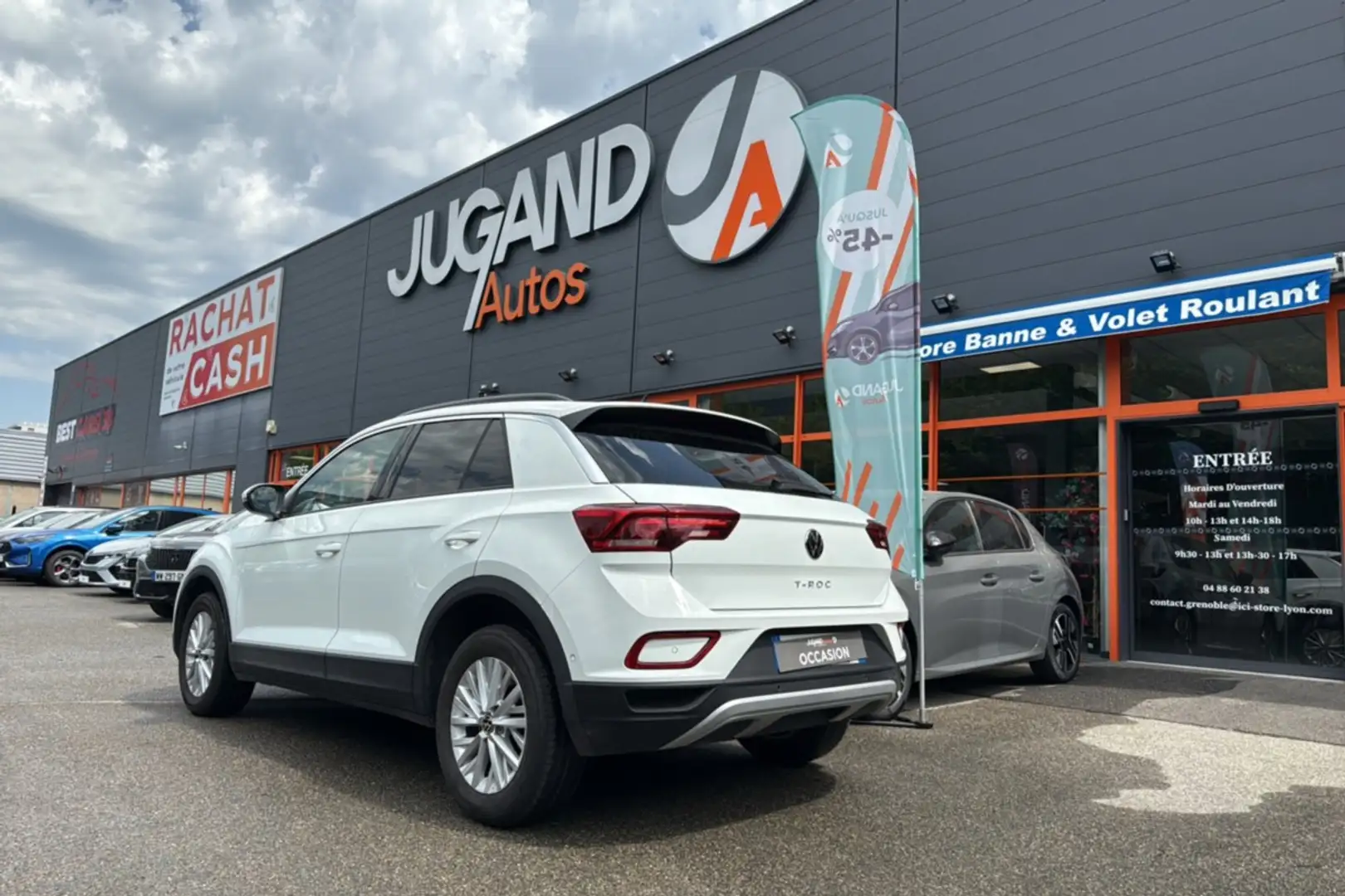 Volkswagen T-Roc NEW TSI 150 DSG LIFE PLUS Blanc - 2