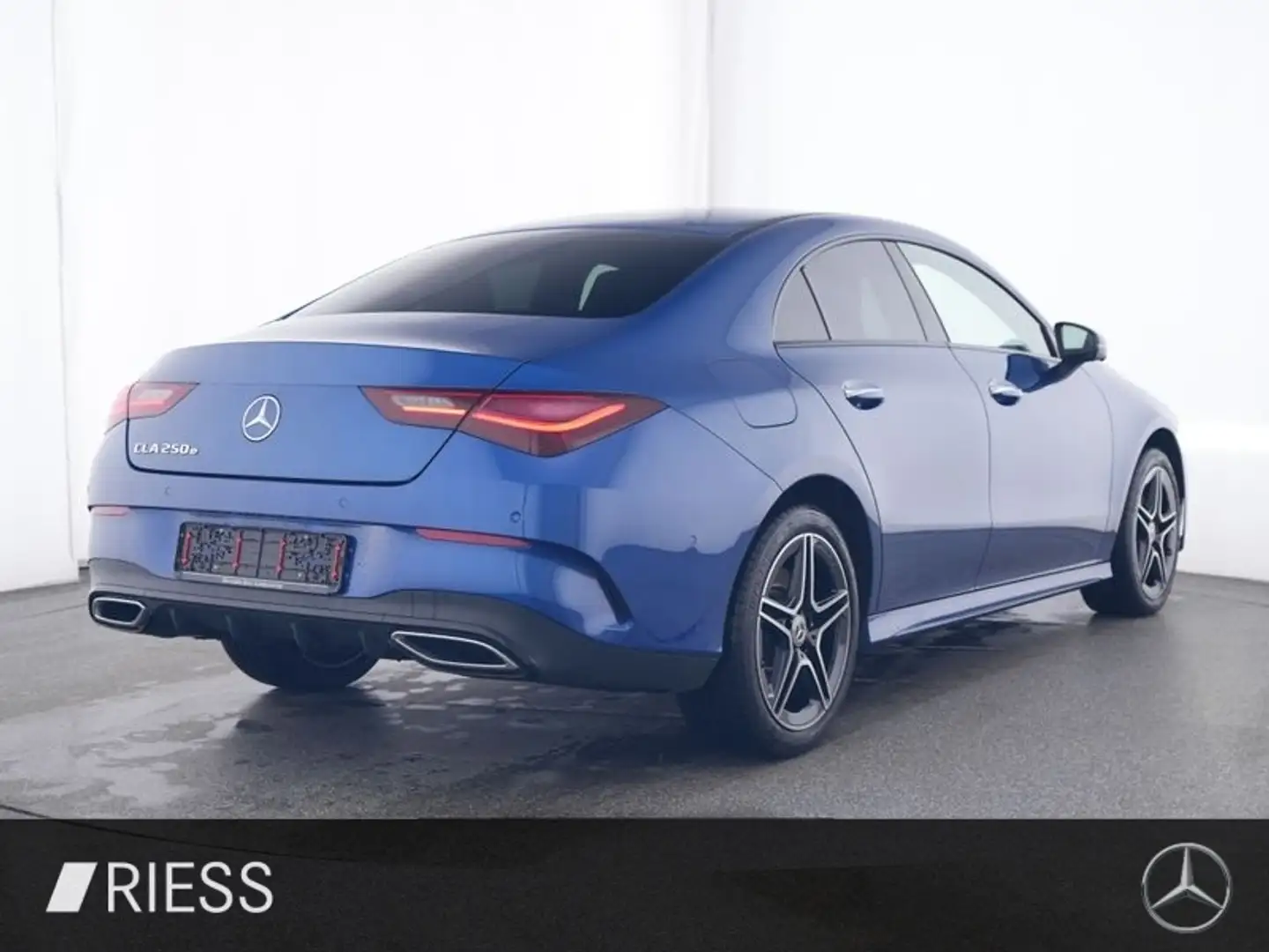 Mercedes-Benz CLA 250 e Cp AMG Sport Night Navi LED W-Paket Ambi Blu/Azzurro - 2