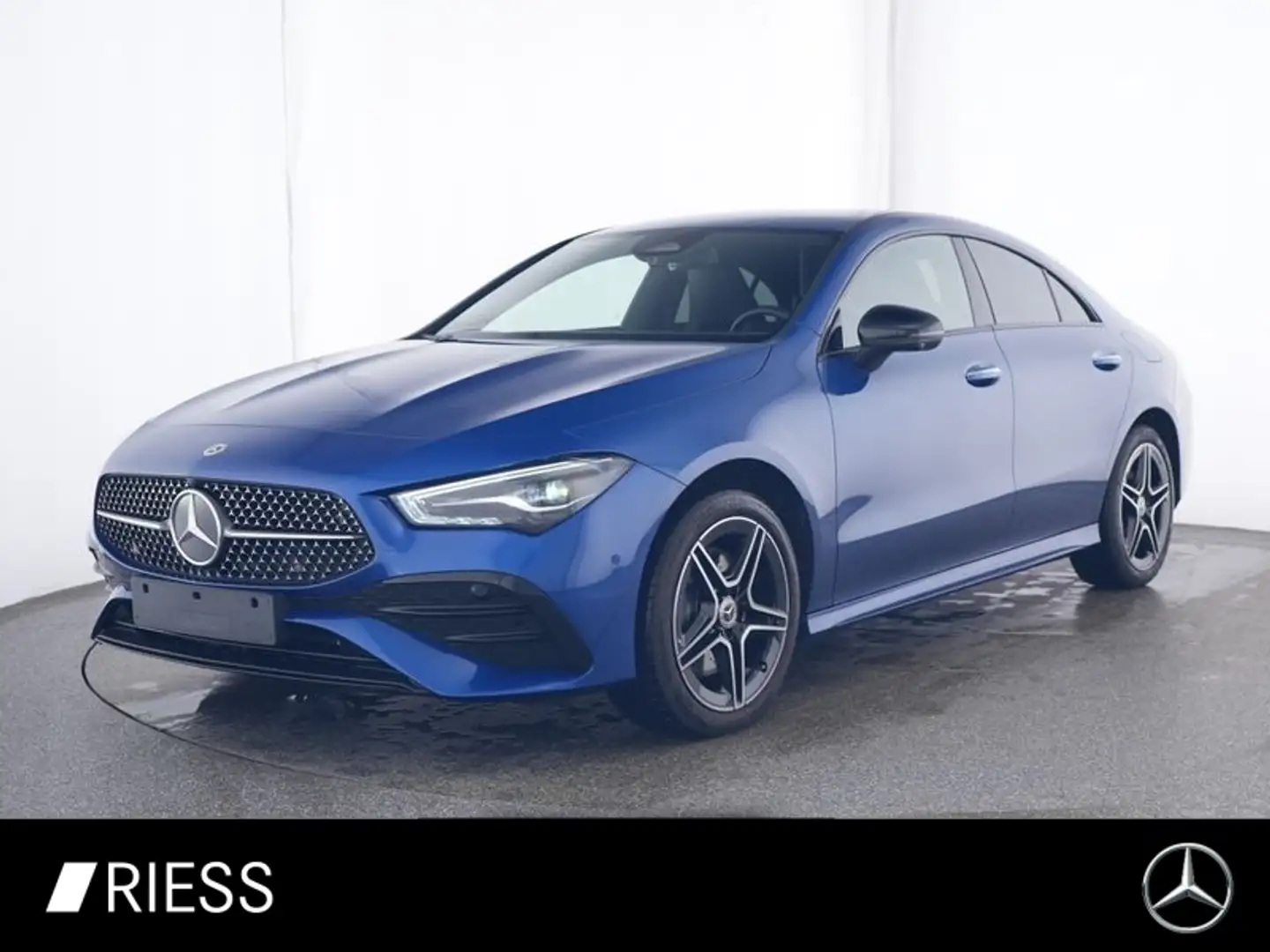 Mercedes-Benz CLA 250 e Cp AMG Sport Night Navi LED W-Paket Ambi Blu/Azzurro - 1