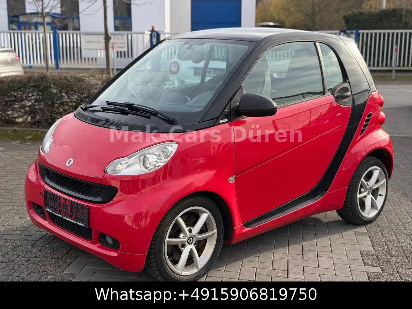 smart forTwo Coupe CDI 40kW Rot - 1