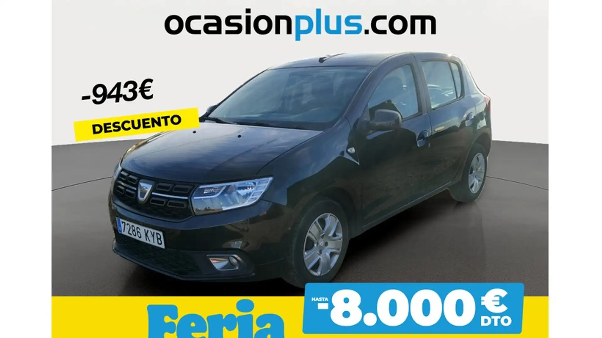 Dacia Sandero 1.5 Blue dCi Comfort 70kW Noir - 1