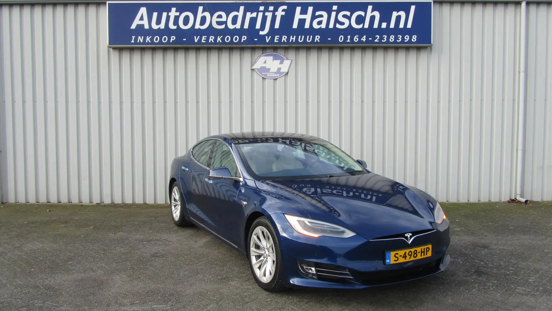 Tesla Model S 100 D Long Range 4WD Blauw - 1