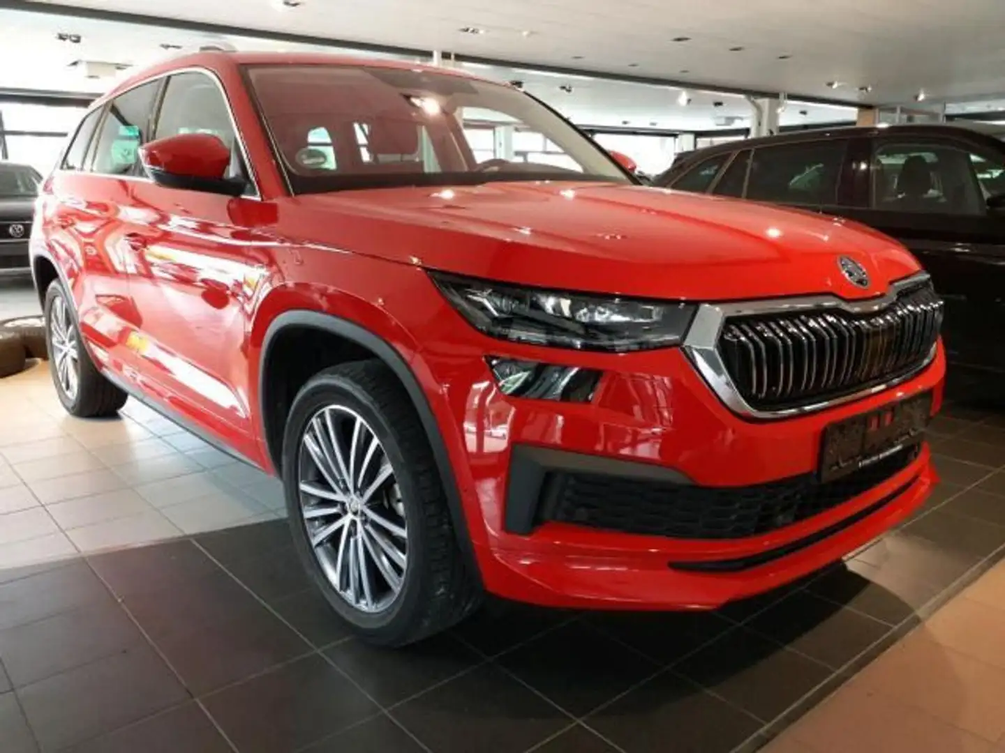 Skoda Kodiaq 2.0 TDI DSG L & K MATRIX LEDER LM AHK Rot - 2