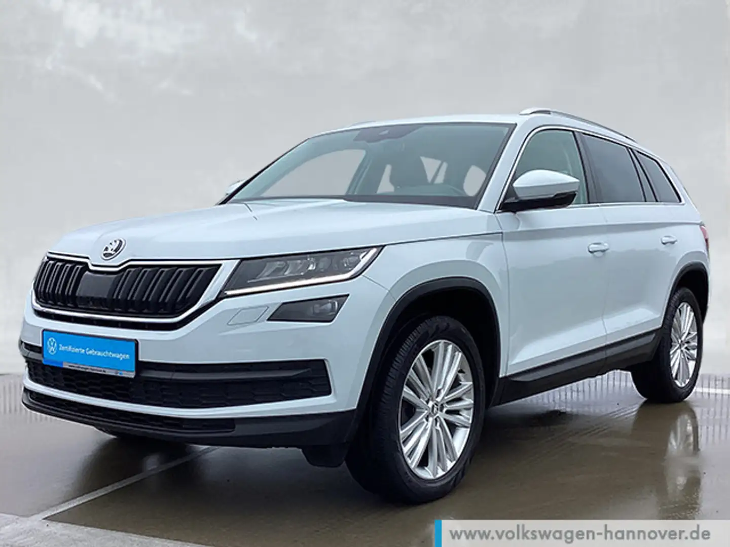 Skoda Kodiaq 1.4 TSI DSG Style Navi LED ACC STHZG PDC Weiß - 1