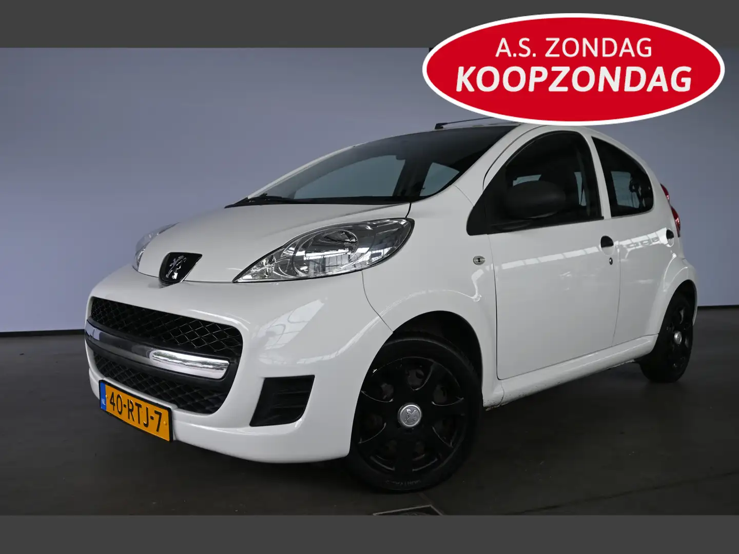 Peugeot 107 1.0-12V XR Airco Stuurbekrachtiging All in Prijs I Blanc - 1