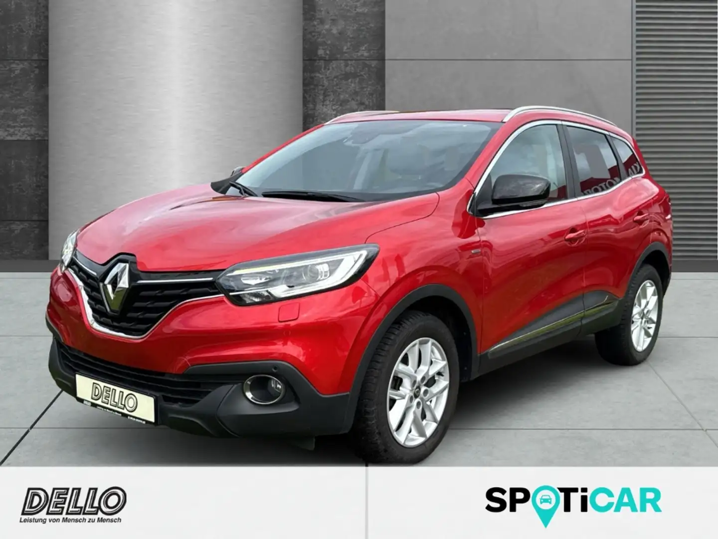 Renault Kadjar Limited TCe 1.3 TCE 140 Navi Apple CarPlay Android Rood - 1