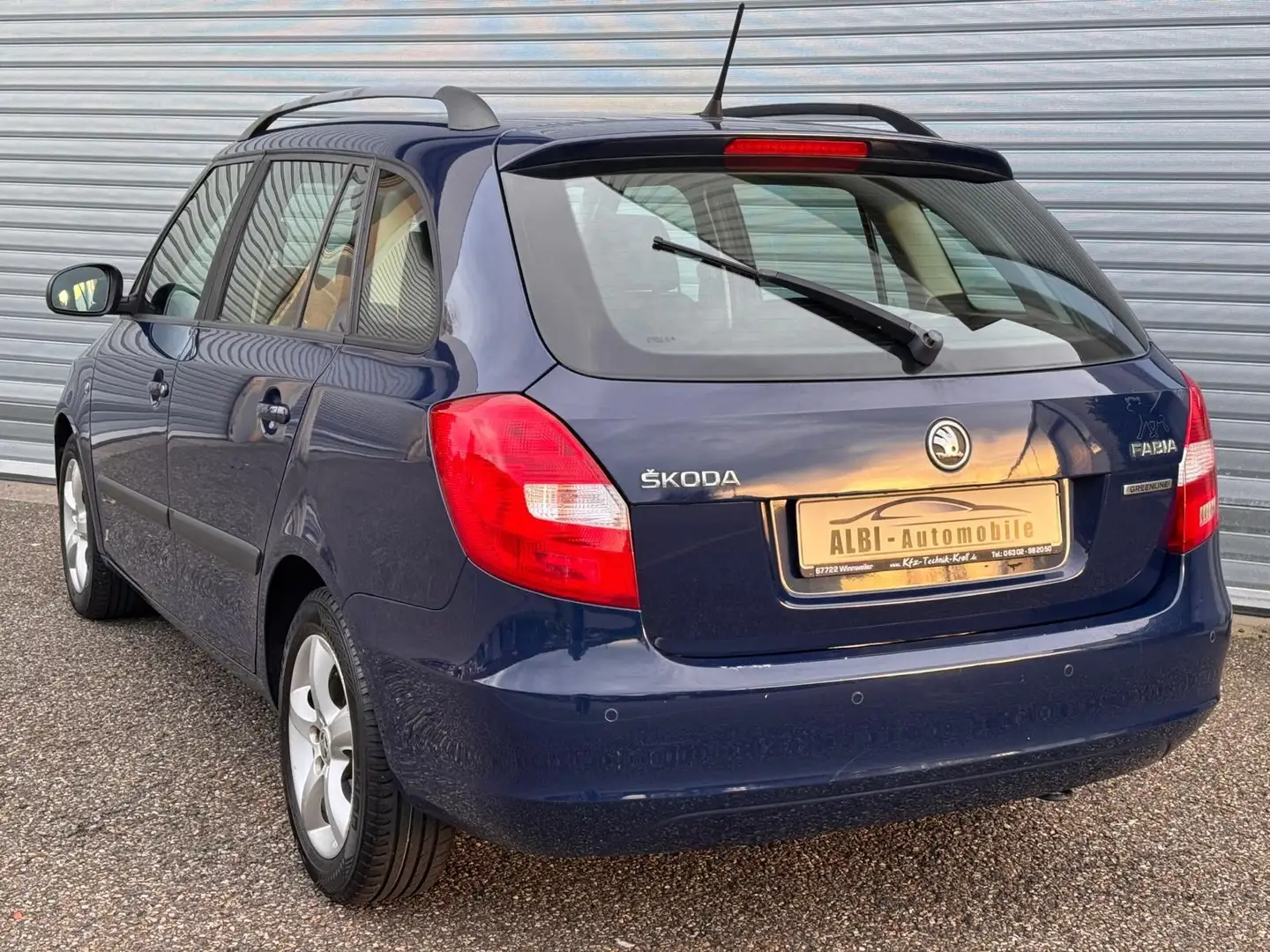 Skoda Fabia Combi Greenline Climatronic 2.Hand* Blau - 2