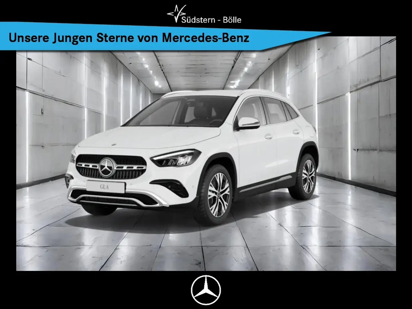 Mercedes-Benz GLA 220 4M PROGRESSIVE+MBUX+KAMERA+NAVI+SHZ+AUT Weiß - 1