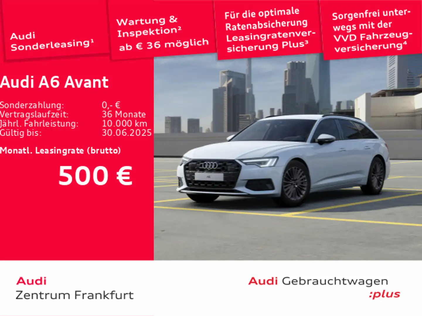 Audi A6 Avant 40 TDI quattro S tronic sport advanced Matri Weiß - 2