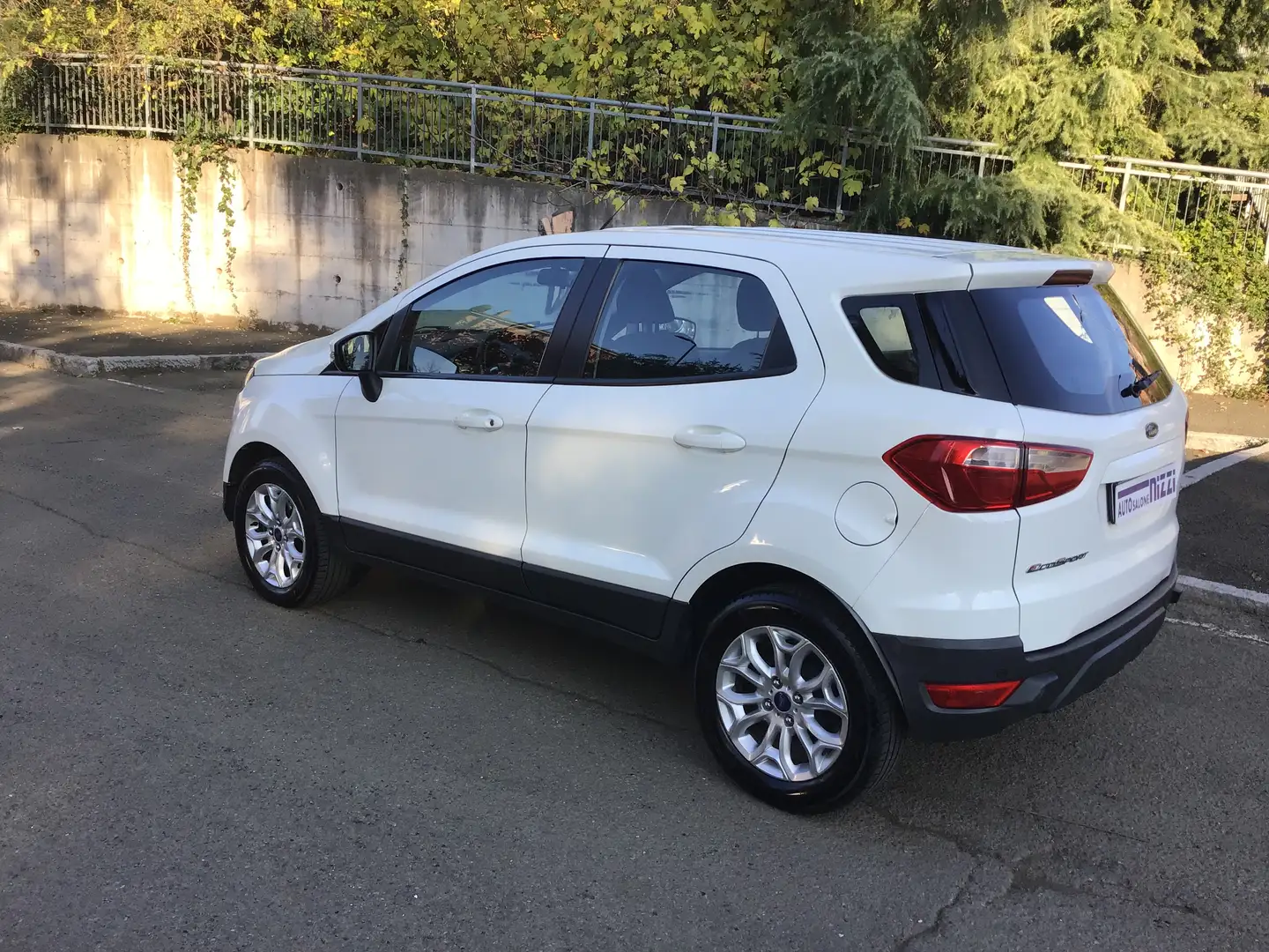 Ford EcoSport 1.5 tdci Titanium 95cv E6   UNICO  PROPRIETARIO Bianco - 2