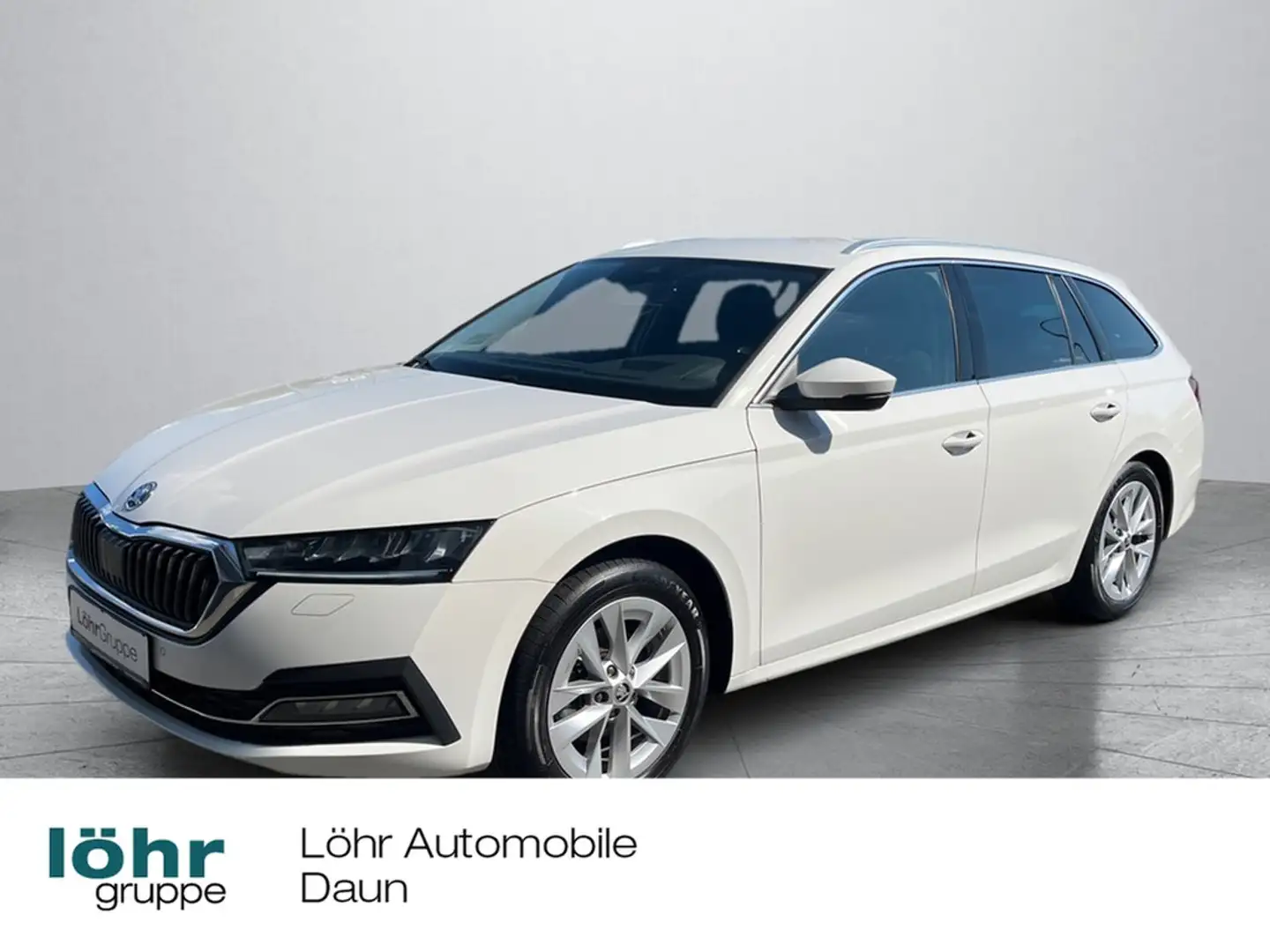 Skoda Octavia Combi 2,0 TDI DSG Weiß - 1