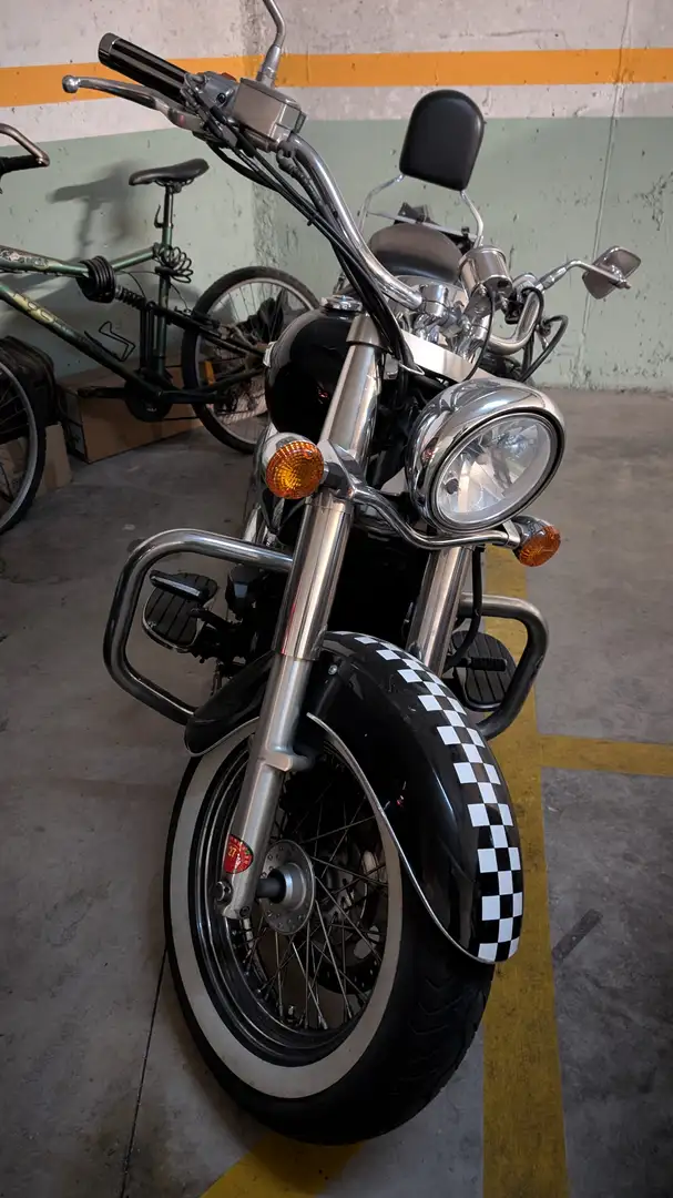 Kawasaki VN 900 classic Negro - 2