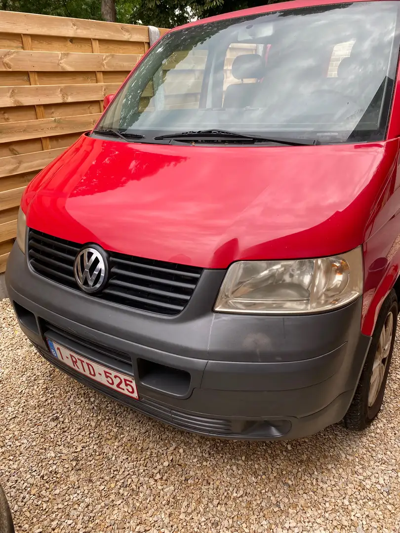 Volkswagen T5 Transporter Transporter T5 City Rouge - 2