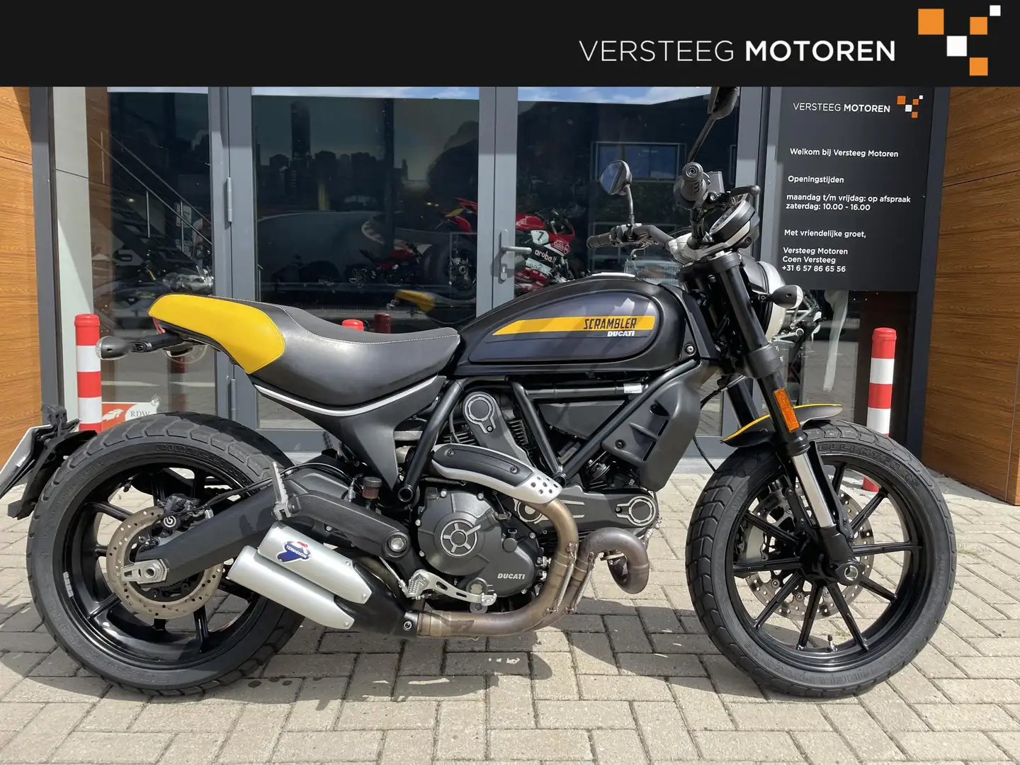 Ducati Scrambler Full Throttle 1ste eig#2.112KM#Termignoni Zwart - 1