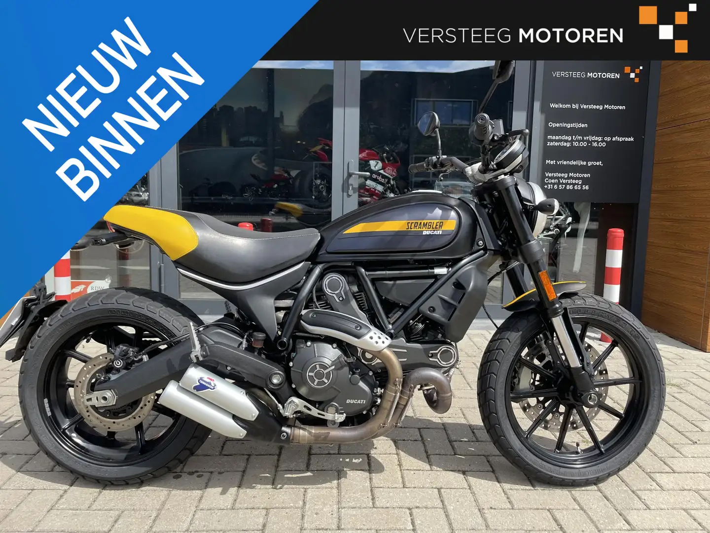 Ducati Scrambler Full Throttle 1ste eig#2.112KM#Termignoni Noir - 1
