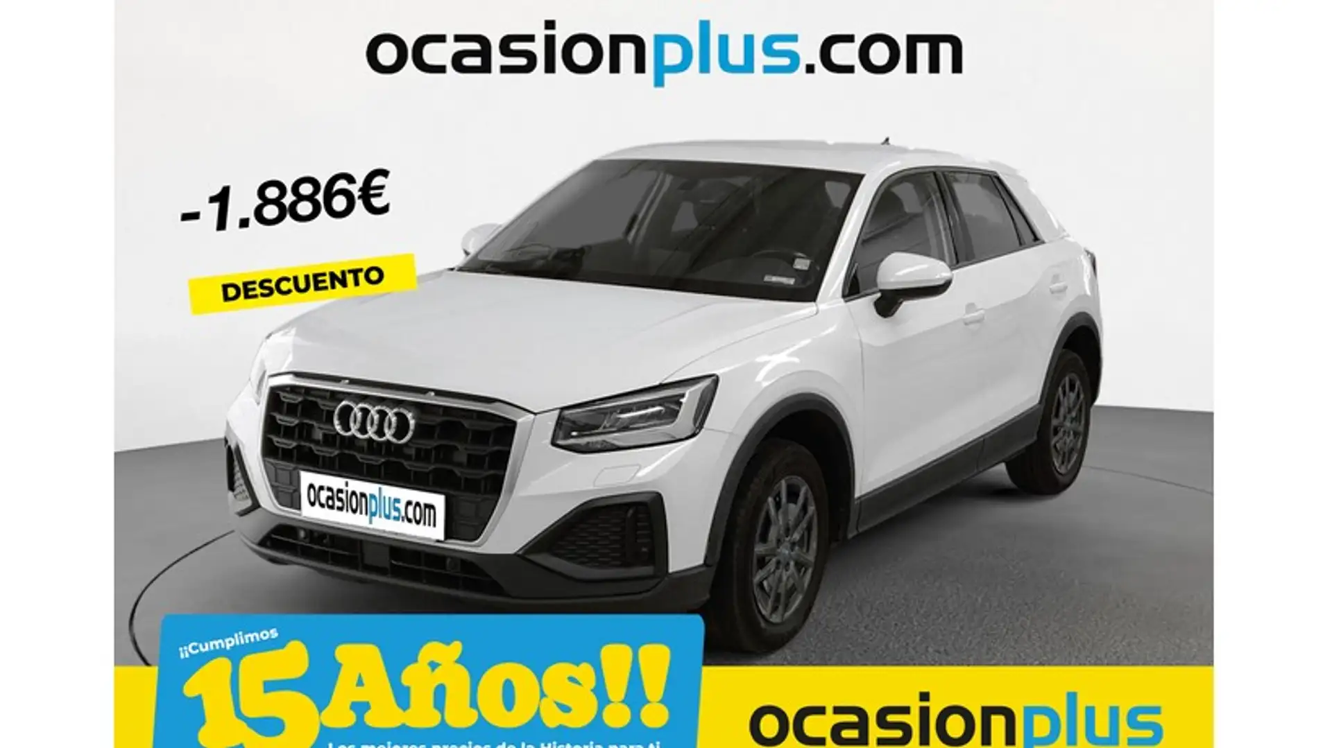 Audi Q2 30 TDI 85kW Blanc - 1