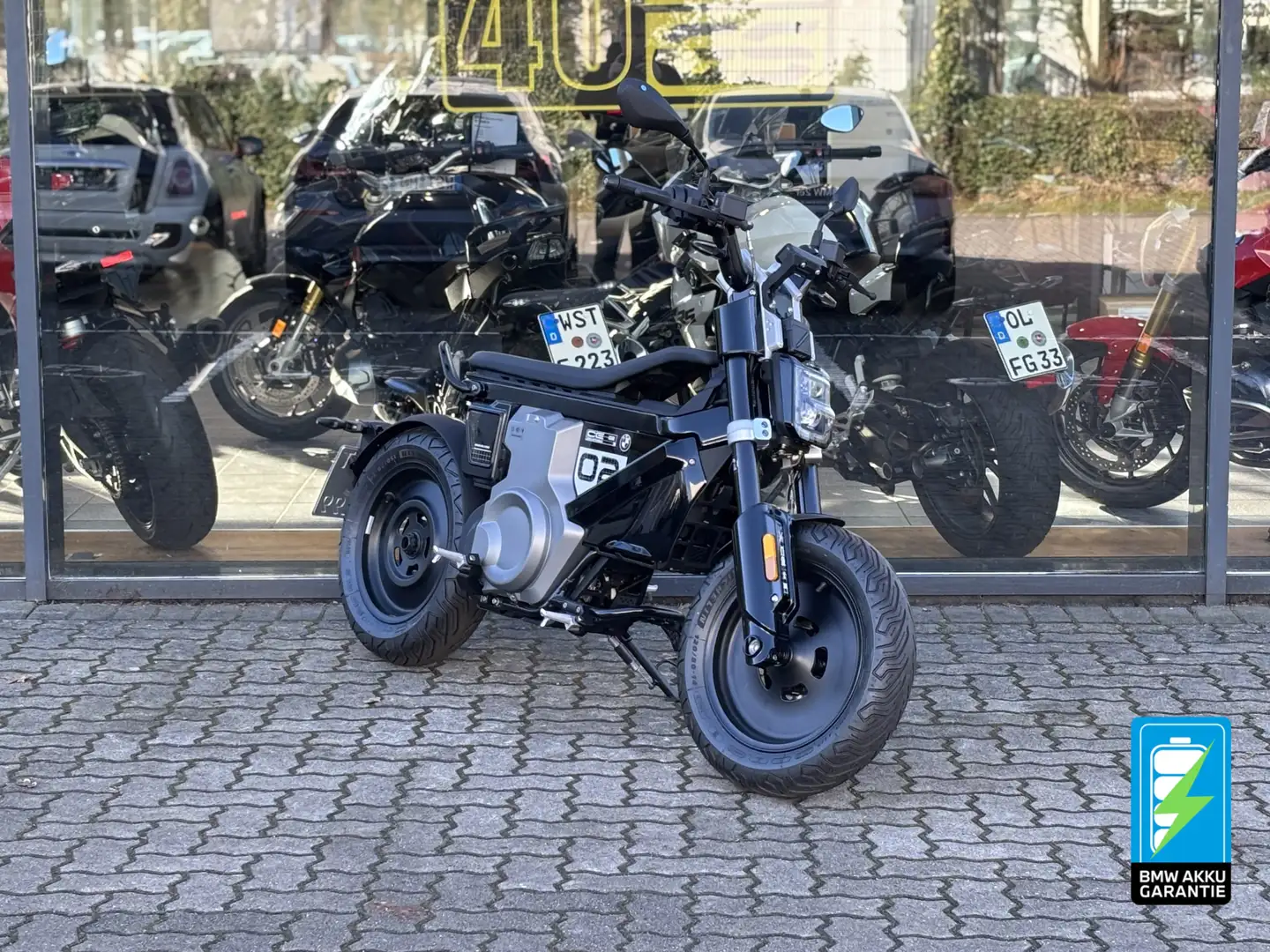 BMW CE 02 CE02 *Garantie*Sofort*Lieferung* Noir - 1