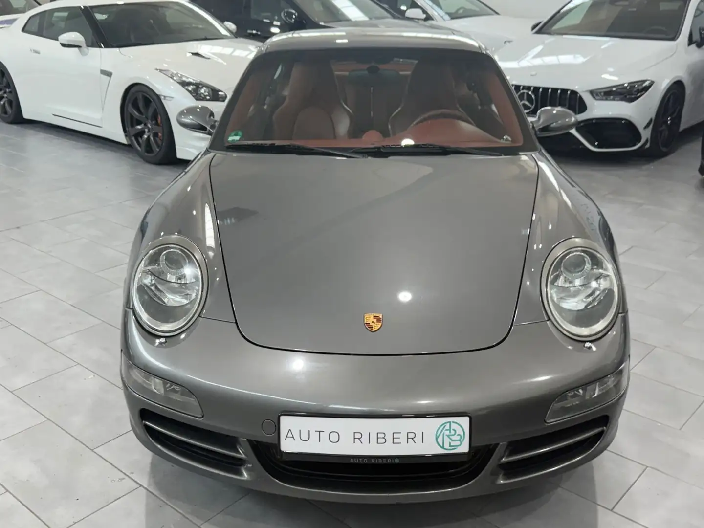 Porsche 911 Carrera 4 S Coupe*Schiebedach*Leder Gris - 2