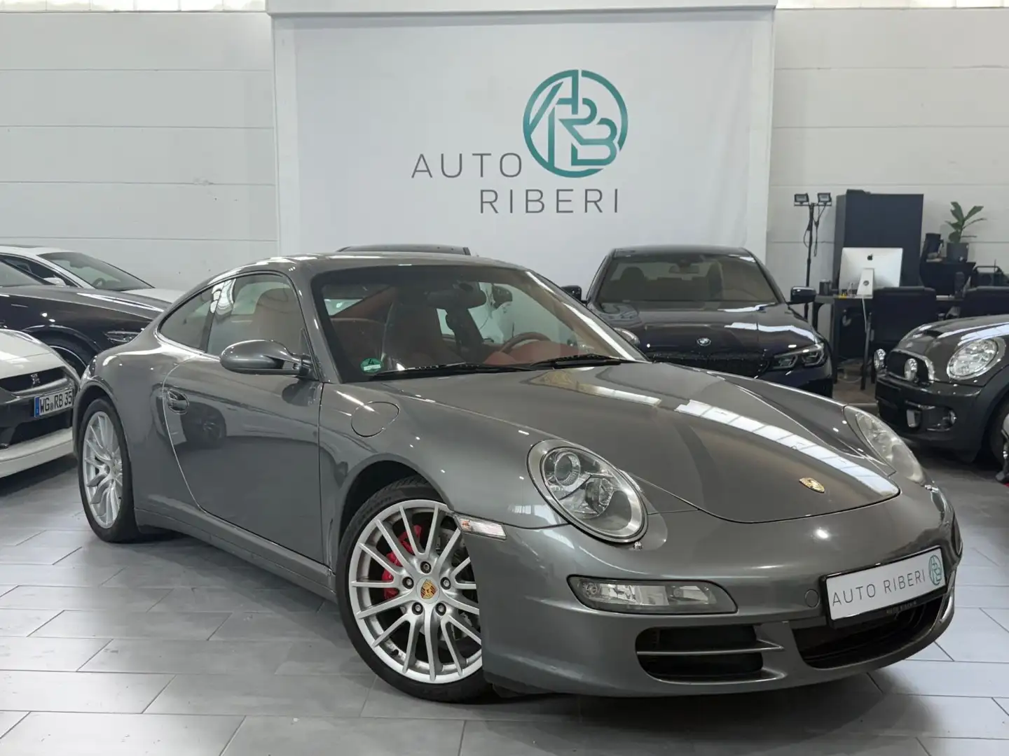 Porsche 911 Carrera 4 S Coupe*Schiebedach*Leder Gris - 1