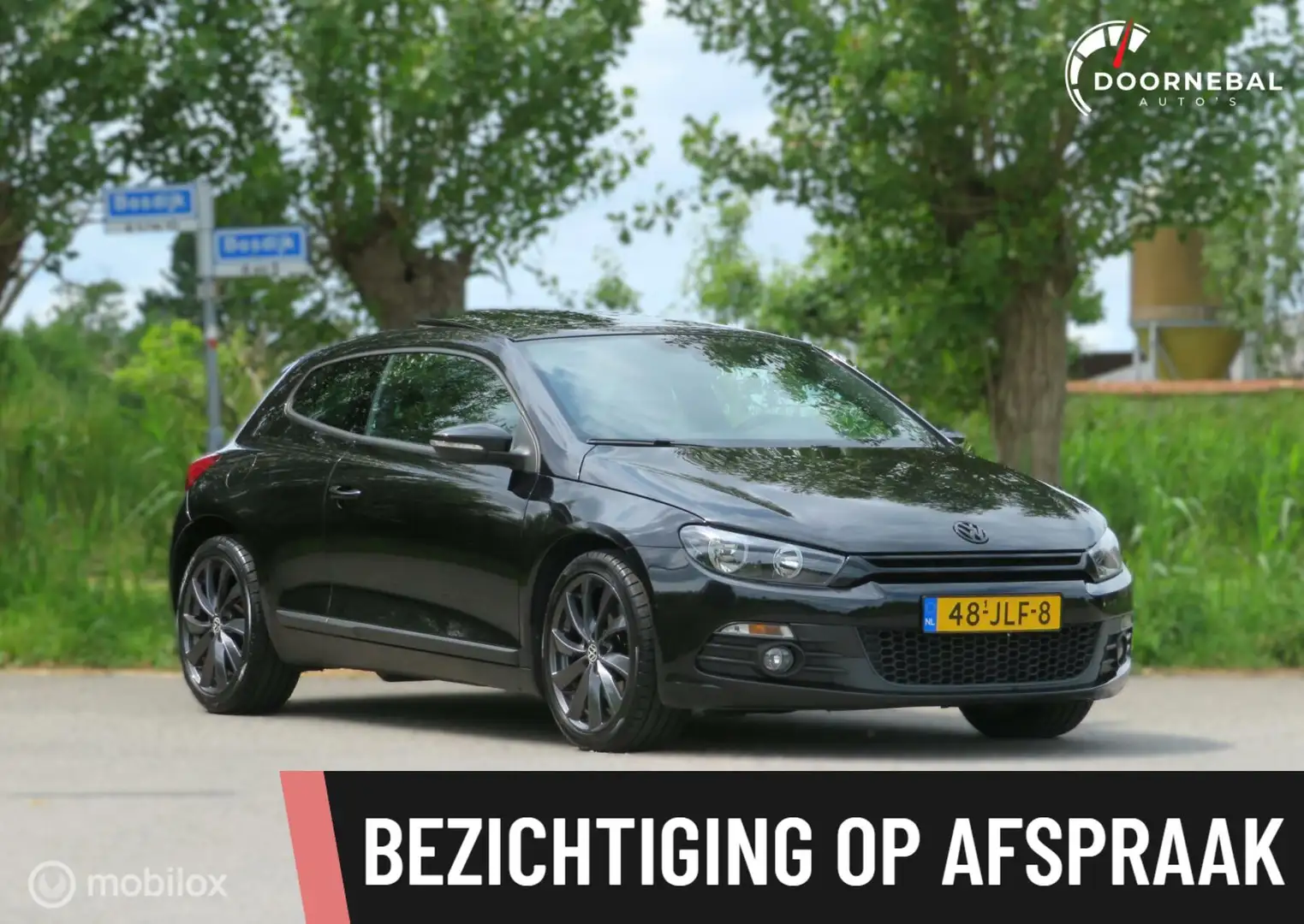 Volkswagen Scirocco 2.0 TSI Highline / DAK / NL AUTO / KEURIG Zwart - 1