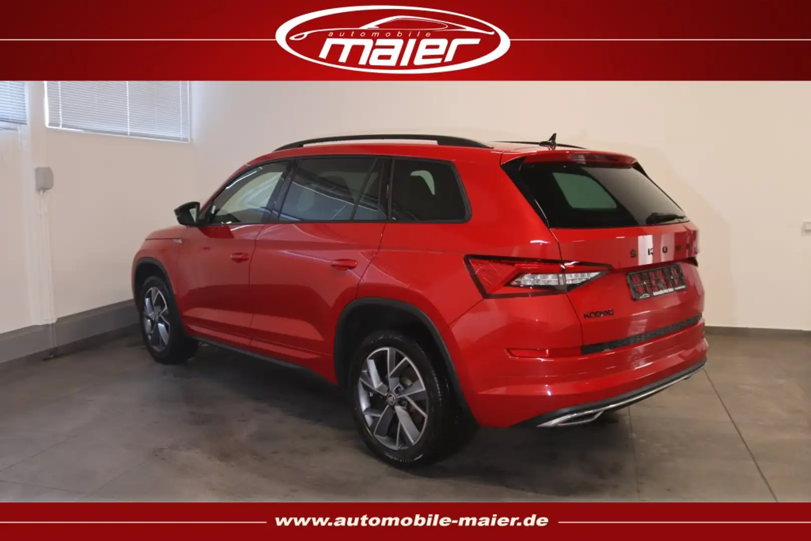 Skoda Kodiaq 1.5 TSI SportLine-7SI-NAV-LED-AHK-VIRTUAL Rot - 2