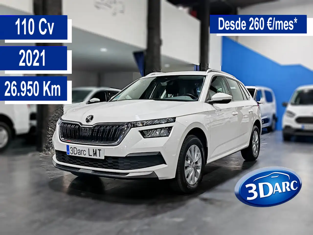 Skoda Kamiq SUV/4x4/Pick-up in Wit tweedehands in BARCELONA voor € 16.773,-