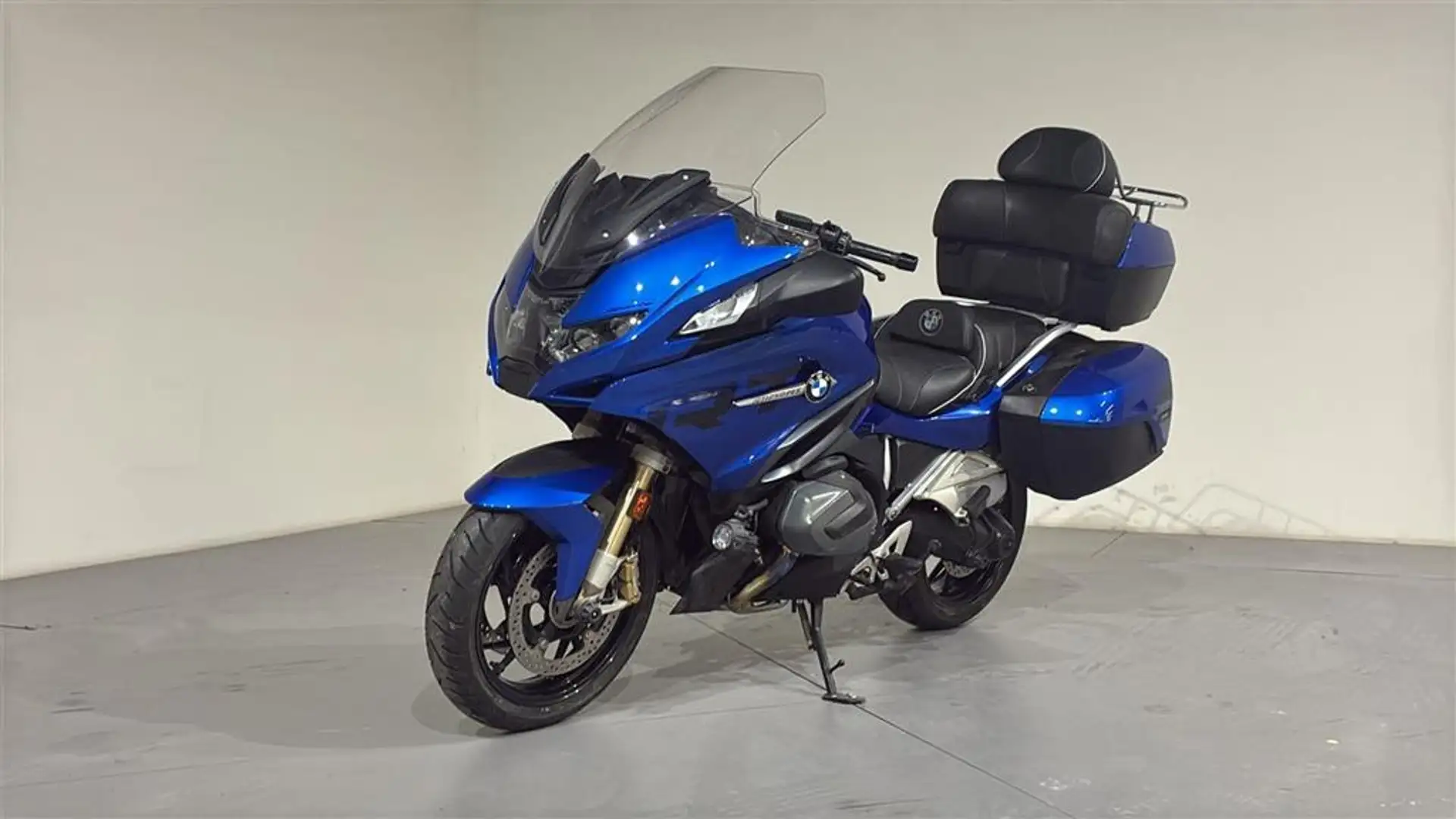 BMW R 1250 RT 0 Bleu - 2