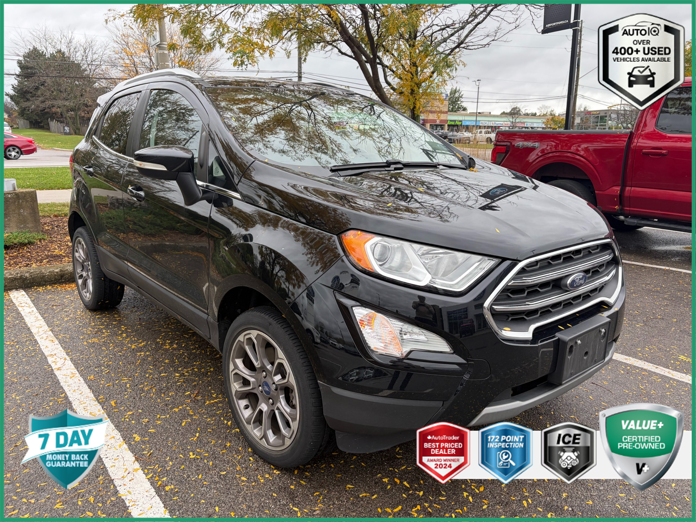 2022 Ford EcoSport Titanium 4WD | LEATHER | SUNROOF | NO ACCIDENTS