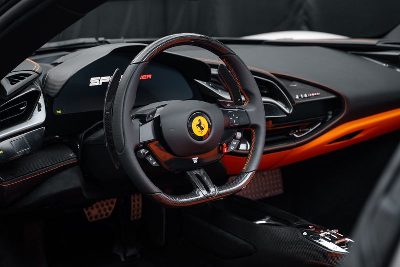 Ferrari SF90 Spider CARBON/PAINTED SHIELDS/CUSTOM/HI-FI — photo 10