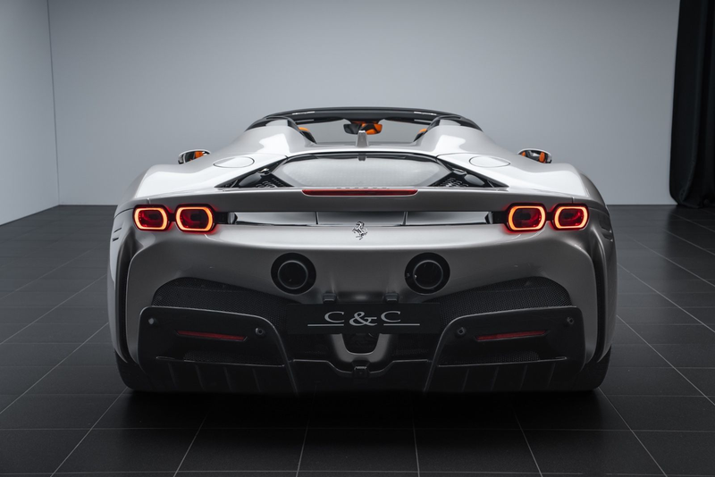 Ferrari SF90 Spider CARBON/PAINTED SHIELDS/CUSTOM/HI-FI — photo 5