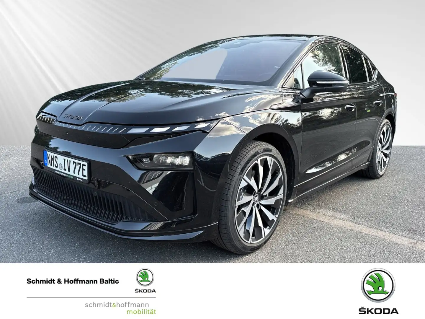 Skoda Enyaq Coupe 85 Sportline Klima Navi Rückfahrkamera Schwarz - 1