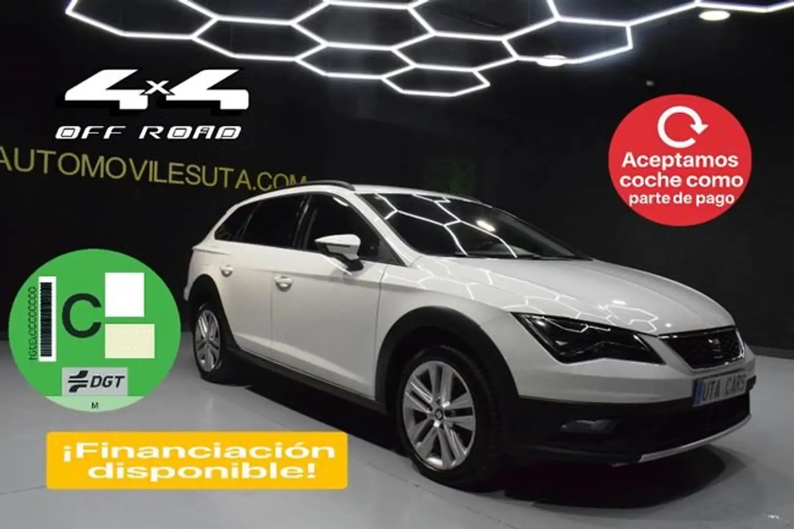 SEAT Leon ST 2.0 TDI 110kW 4Drive DSG-6 St&Sp X-p Blanco - 1