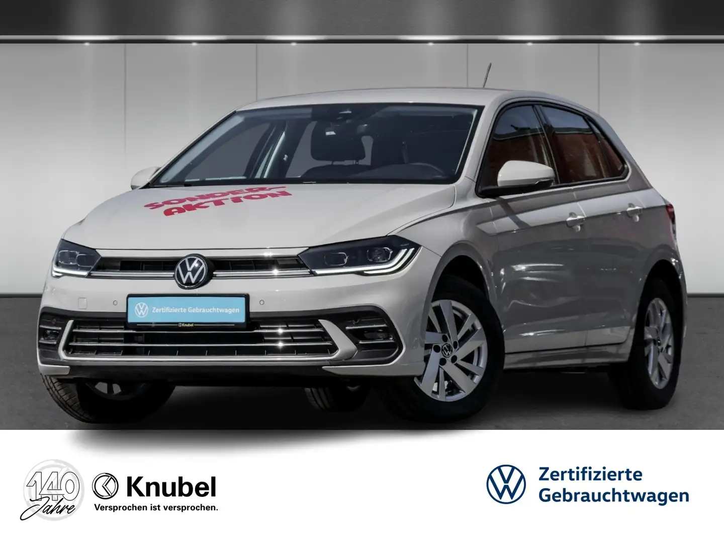 Volkswagen Polo Style 1.0 TSI DSG IQ.Light CarPlay TravelAss. A... Grau - 1