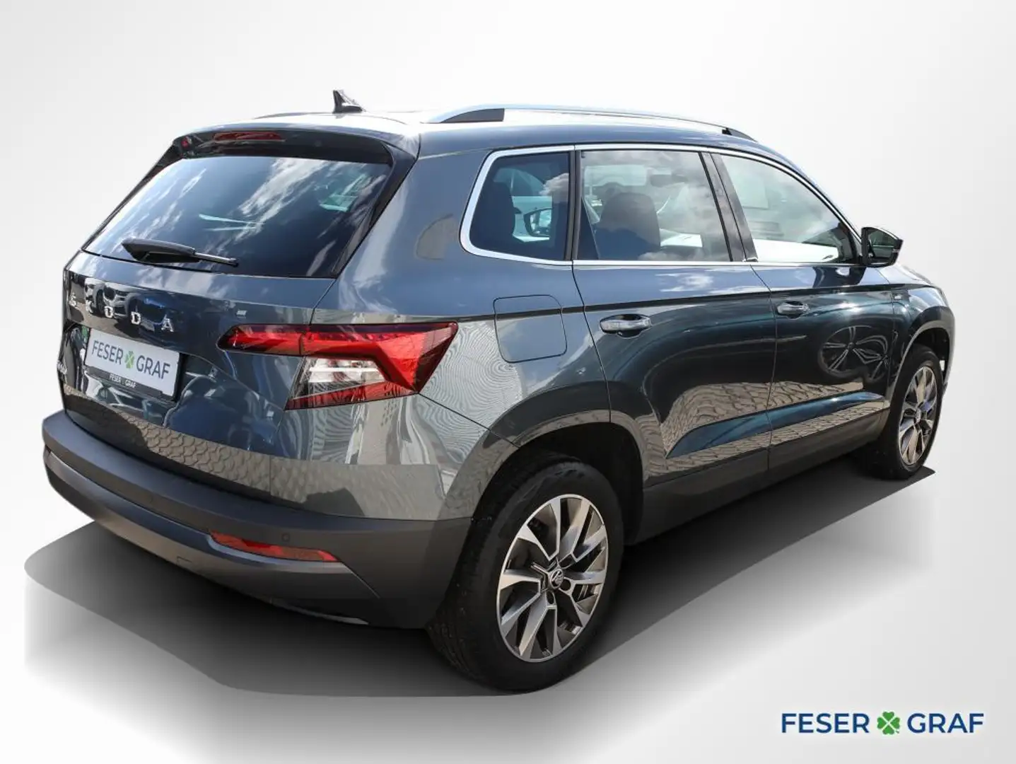 Skoda Karoq 1.5 TSI Ambition DSG LED PDC Smart Link Grau - 2