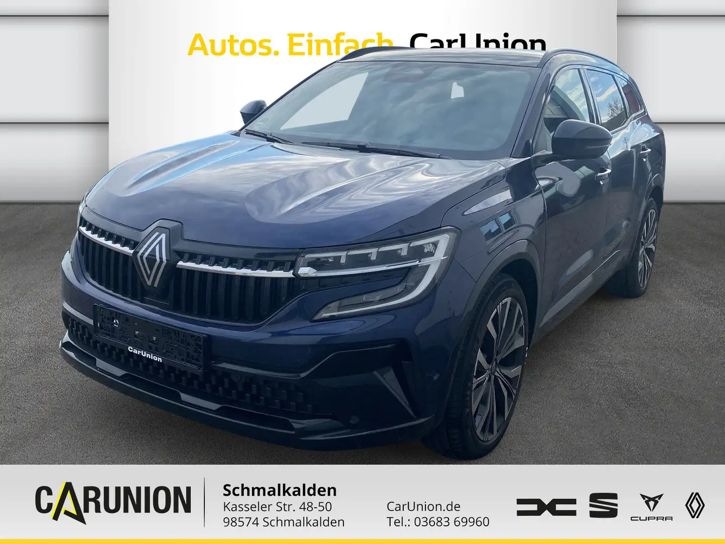 Renault Espace 6 Iconic E-Tech Full Hybrid 200 Blau - 1