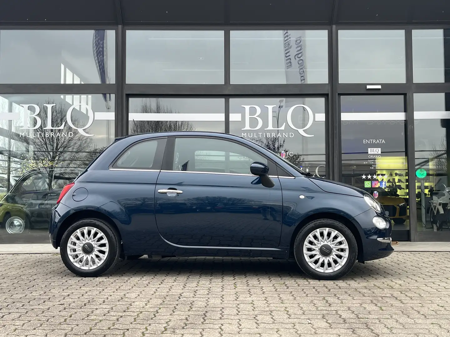 Fiat 500 1.0 hybrid Dolcevita - NEOPATENTATI Bleu - 1