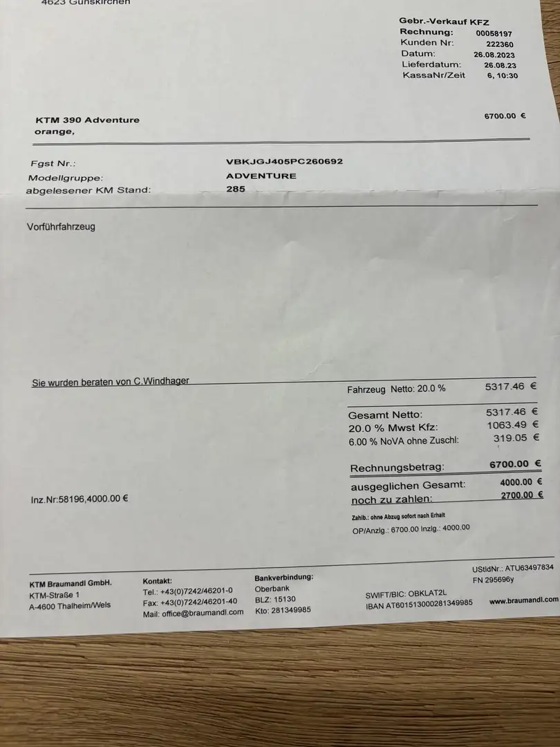 KTM 390 Adventure Adventure Orange - 1