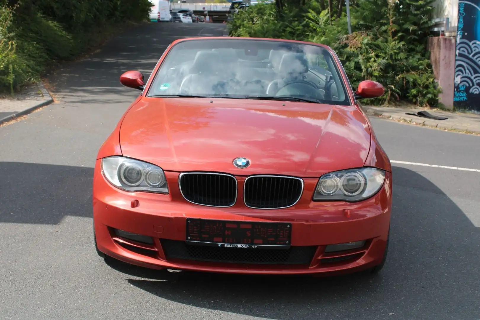 BMW 125 i Cabrio Leder Navi 6 Zylinder 3,0 Liter Rot - 2