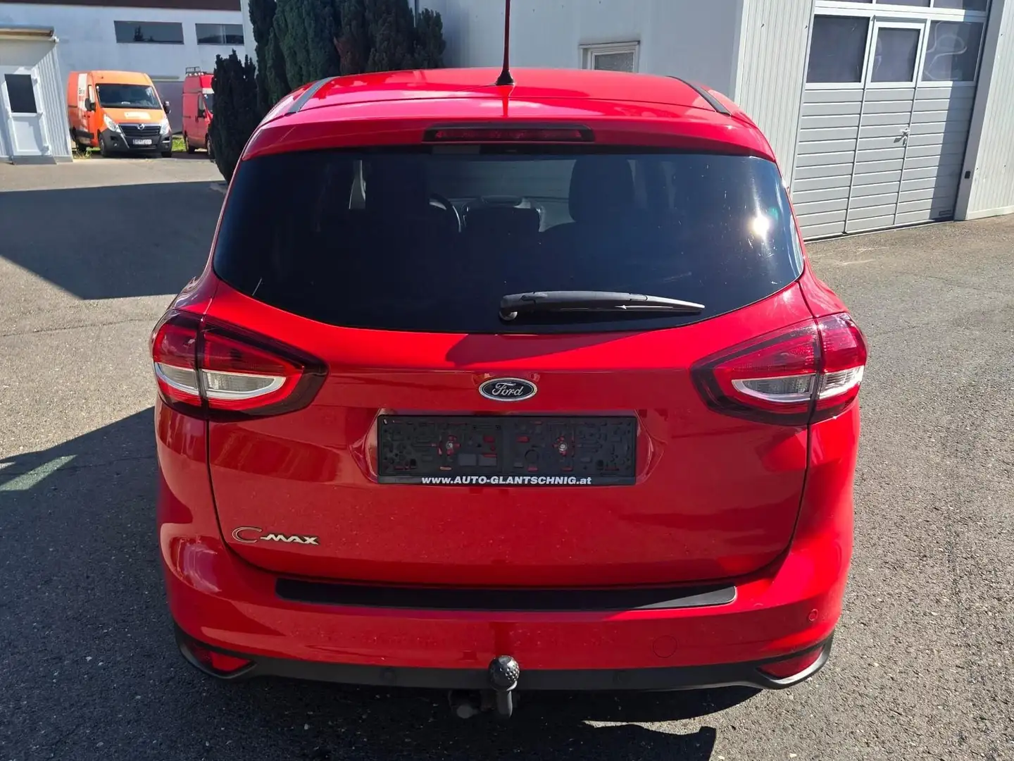 Ford C-Max Titanium nur 69900 KM*1 Besitz*Serviceheft * Rot - 2