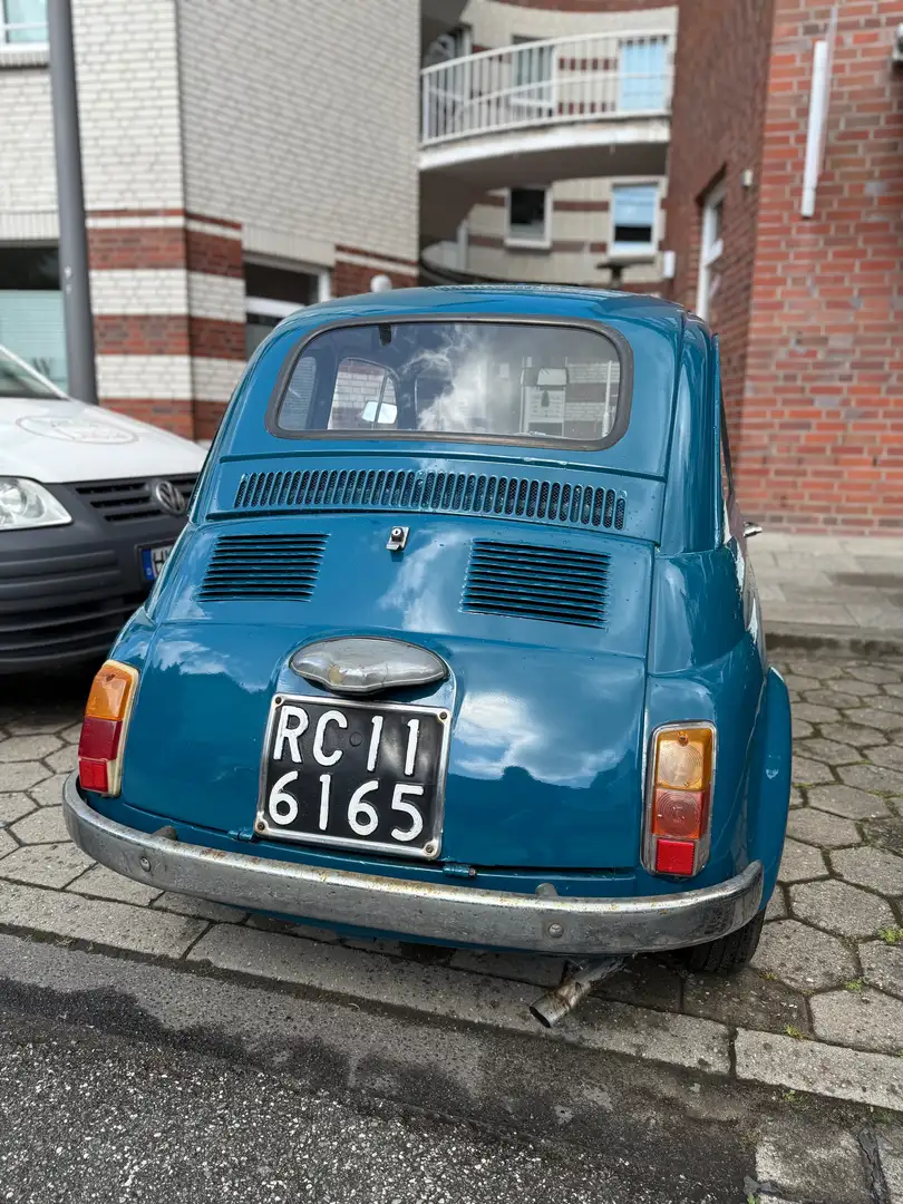 Fiat 500 Bleu - 2