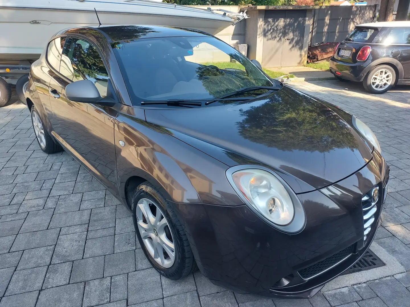 Alfa Romeo MiTo MiTo 2008 1.4 Super 70cv DISTRIBUZIONE FATTA Marrone - 2