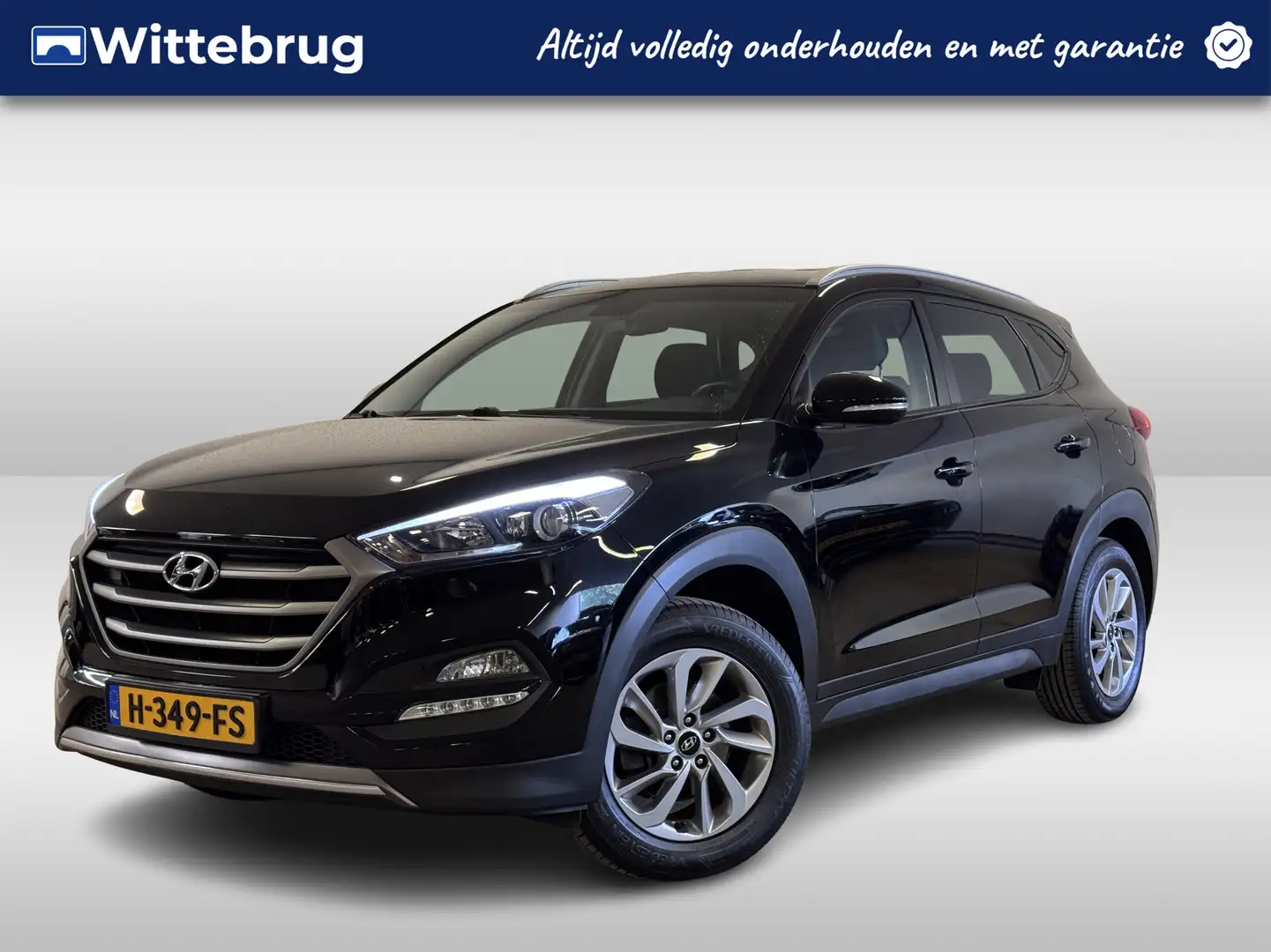 Hyundai TUCSON 1.6 GDi Comfort Parkeersensoren, achteruitrijcamer Zwart - 1