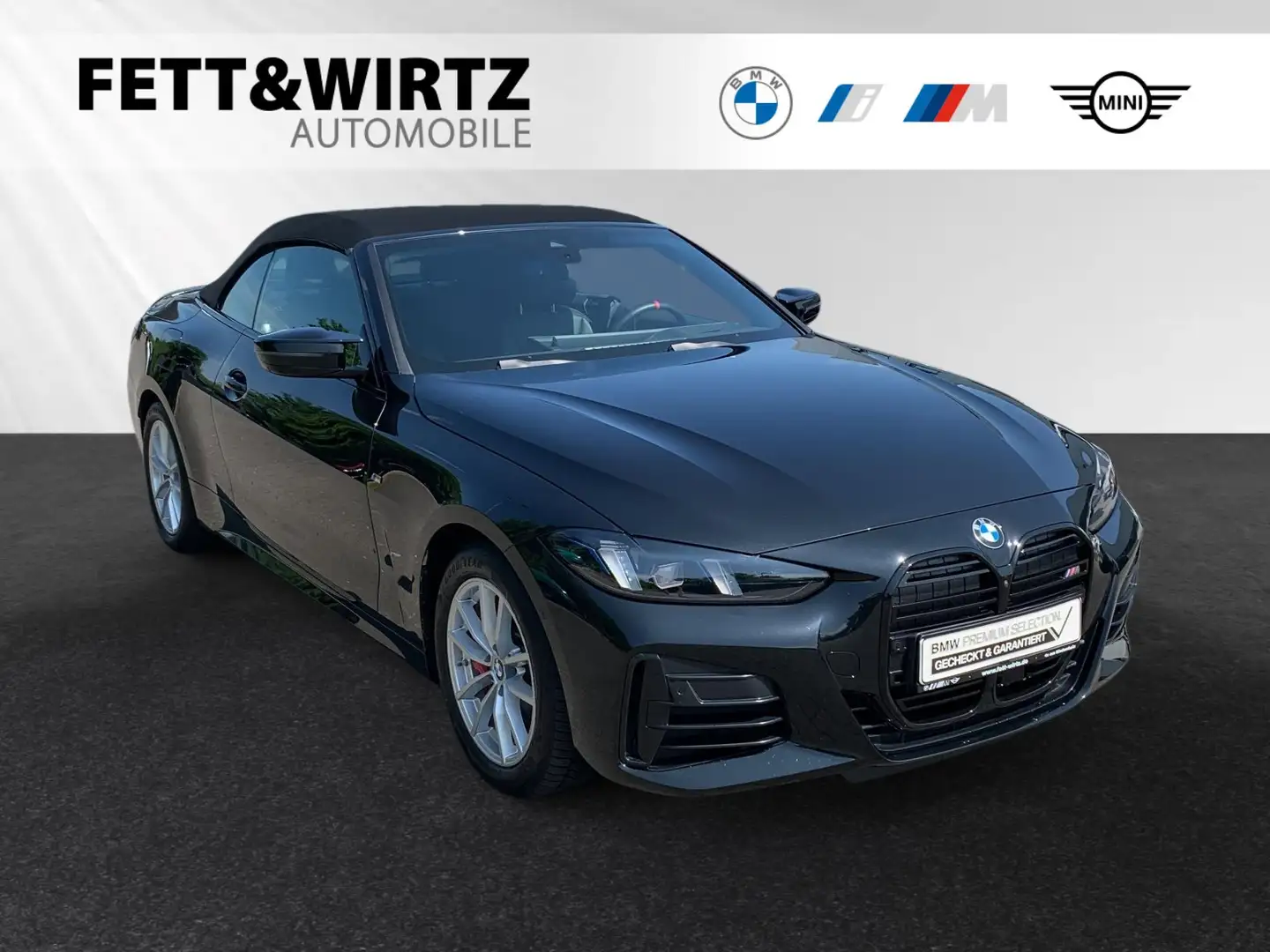 BMW 440 M440i xDrive Cabrio M Sport|Stop&Go|H/K Schwarz - 1